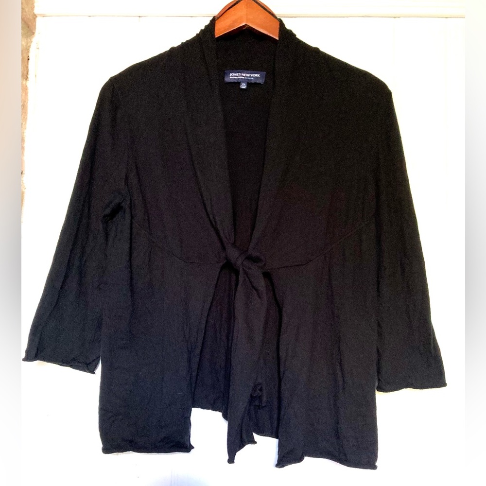 *3 for $20* Knit cardigan, Petite Small, Jones New York, tie front.